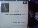 SXL 2115 WB: KARL RICHTER - HANDEL ORGAN CONCERTOS VOL. 1
