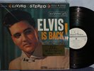 ELVIS PRESLEY DCC  ANALOGUE LIVING STEREO  LTD. # EDTION LP  IS BACK  NM NR VPI
