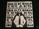 Leland  Yoshitsu -This is My World - 1975 Private Press Hard Rock LP - VG+/NM