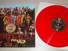 THE BEATLES - SGT PEPPERS LONELY HEARTS CLUB BAND - UK RED VINYL GATEFOLD LP