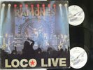 RAMONES LOCO LIVE LP DOUBLE  MADE IN BRAZIL 1st PRESS 1993 33 TRACKS 