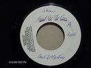 PAUL MCCARTNEY AND WINGS, BAND ON THE RUN, TEST PRESS 45, 1974