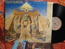 IRON MAIDEN POWERSLAVE 1984 Vinyl Heavy Metal Capitol EXCELLENT NM- Condition LP