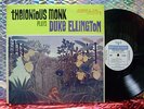 THELONIOUS MONK - PLAYS DUKE ELLINGTON LP RIVERSIDE 12-201 WHITE LABEL JAZZ