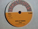 TRAMMY - HORNS OF PARADISE on TECHNIQUES Reggae 45 HEAR IT