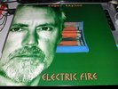 QUEEN ROGER TAYLOR ELECTRIC FIRE ORANGE WAX LP **SPINE DAMAGE**