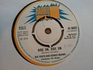 BIG YOUTH AND DENNIS BROWN - RIDE ON, RIDE ON on HARRY J Reggae 45 HEAR IT