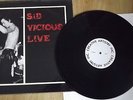 SID VICIOUS live MAX'S KANSAS vinly LP sex pistols the clash