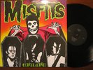 MISFITS - Evilive - plain text label - RARE Plan 9