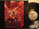 KREATOR - PLEASURE TO KILL - ORIG LP PRESS - COMBAT NOISE RECORDS