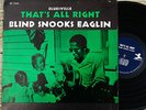 BLIND SNOOKS EAGLIN BLUESVILLE PRESTIGE NM/NM Trident Press MONO Orig.