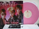 Stray Cats - Rare Tracks Limited to 300 copies pink vinyl LP w/ button and patch
