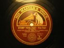 FRED ELIZALDE CAMBRIDGE UNDERGRADS Stomp Your Feet/Clarinet Marmelade UK HMV E