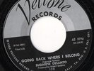 Sugarpie Desanto Veltone 108 45 Going Back Where I Belong/Wish You Were Mine