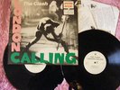 THE CLASH  - LONDON CALLING --  RARE ORIGINAL DOUBLE PUNK CLASSIC - CBS  CLASH 3