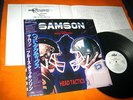 SAMSON HEAD TACTICS JAPAN PROMO LP+OBI BRUCE DICKINSON IRON MAIDEN Thunderstick