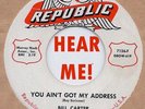 Rockabilly: BILL CARTER-You Ain't Got My Address REPUBLIC - Fantastic Bopper