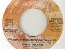 NORTHERN SOUL KENT DRAKE BOSS THING TOGETHER / WITHOUT A LADYS HAND PROMO 45