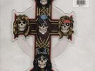GUNS N ROSES SWEET CHILD O MINE  SHAPED PICTURE DISC, RARE ORIG 1989 LTD EDITION