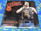 DLP AC DC ROCKER IN FLAMES COLORED VINYL RED WAX SEALED LIM EDITION No 391