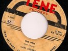 Rockabilly: CARL CHERRY The Itch 45 on TENE ORIG.