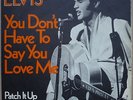 Elvis Presley 45 Single: PATCH IT UP  47-9916  