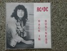 AC/DC ''Back In Business'' NM/NM