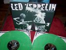 Led Zeppelin en noir et blanc 2LP green vinyl gatefold PARIS '69 rare