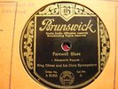 KING OLIVER - Farewell Blues on BRUNSWICK  - Pristine & Rare 78rpm Jazz record