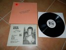 DAVID BOWIE IN PERSON TMOQ BLACK WAX BIG PIG LABEL INSERT ORIGINAL PRESS