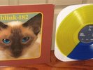 BLINK 182 CHESHIRE CAT BLUE YELLOW VINYL LP OOP