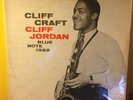 Cliff Jordan- Cliff Craft- BLUE NOTE 1582 Orig mono-W.63rd st RVG Jazz LP RARE