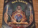 IRON MAIDEN - SEVENTH SON OF A SEVENTH SON - PICTURE DISC & BANNER - EX