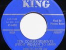 PRINCESS BUSTER 10 Commandments From Woman To Man BYRON LEE Papa Jack US KING 7