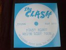 THE CLASH FIRST NIGHT WHITE RIOT TOUR RARE PUNK