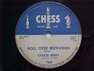 Chuck Berry, Roll Over Beethoven / Drifting Heart, Chess 1626, 78rpm from 1956