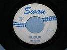 THE BEATLES She Loves You SWAN 4152 45 RECORD WHITE & BLUE LABEL VERY RARE EX