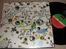 Led Zeppelin III original USA orig UK Import gold foil sticker. K50002 Atlantic