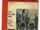 ROLLING STONES (ITALIAN RARITY ) : IT'S ALL OVER NOW + GOOD TIMES BAD TIMES