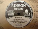 EDISON 52606 GLADYS RICE To Be In Love / Wake Up Chill'un   ELECTRIC   N-