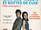 RARE FRENCH LAURIE JOHNSON OST EP : THE AVENGERS/CHAPPEAU MELON & BOTTES DE CUIR