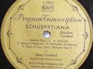 VICTOR PROGRAM TRANSCRIPTION Jesse Crawford L-16012 Schubertiana
