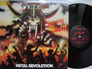 LP Living Death - Metal Revolution, 1. Press, Banzai Rec., Rare Canada Press