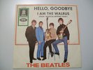 Beatles, Hello Good Bye,Hocker Cover,  GEMA beidseitig auf Label Top Zustand