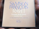 coffret  3 LP samson francois RAVEL l'oeuvrepour piano enregistremet integrale