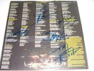 IRON MAIDEN - POWERSLAVE - LP INNER SLEEVE (SIGNED)