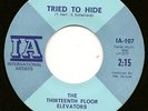 Psychedelic 45-13th Floor Elevators-You're Gonna Miss Me-Internat. Artist 107-NM