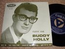 Buddy Holly Rave On original UK EP 1st press MINT condition Tri centre FEP 2005