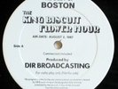 BOSTON LPs  King Biscuit Flower Hour 3/1/87 (radio promo ONLY) AUDIOPHILE