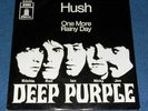 Deep Purple -- Hush     -- Single /Odeon 1968 / RAR 